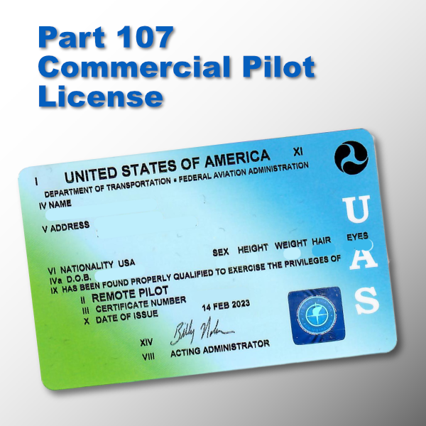 The Part 107 License